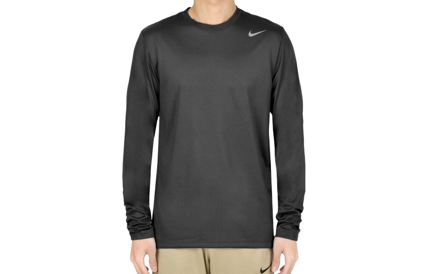 Мужские черные свитшоты Nike с круглым вырезом, умеренного кроя, Regular DV7298-010 M