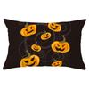 Halloween Orange Series Peach Skin Waist Pillow Cover New Rectangular Sofa Cushion Cover