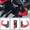 Aluminum Alloy Motorcycle Handlebar Luggage Helmet Hook Mount Foldable Motorbike Scooter Holder Bag Hanger With Screw