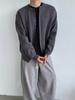 Men's 2024 Autumn/Winter Metal-Studded Cardigan Knitwear - Versatile Loose-Fit Coat