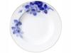 Okura Pottery Blue Rose 22cm Soup Plate, Approx. 340cc, Made In Japan, 12H/8011-A