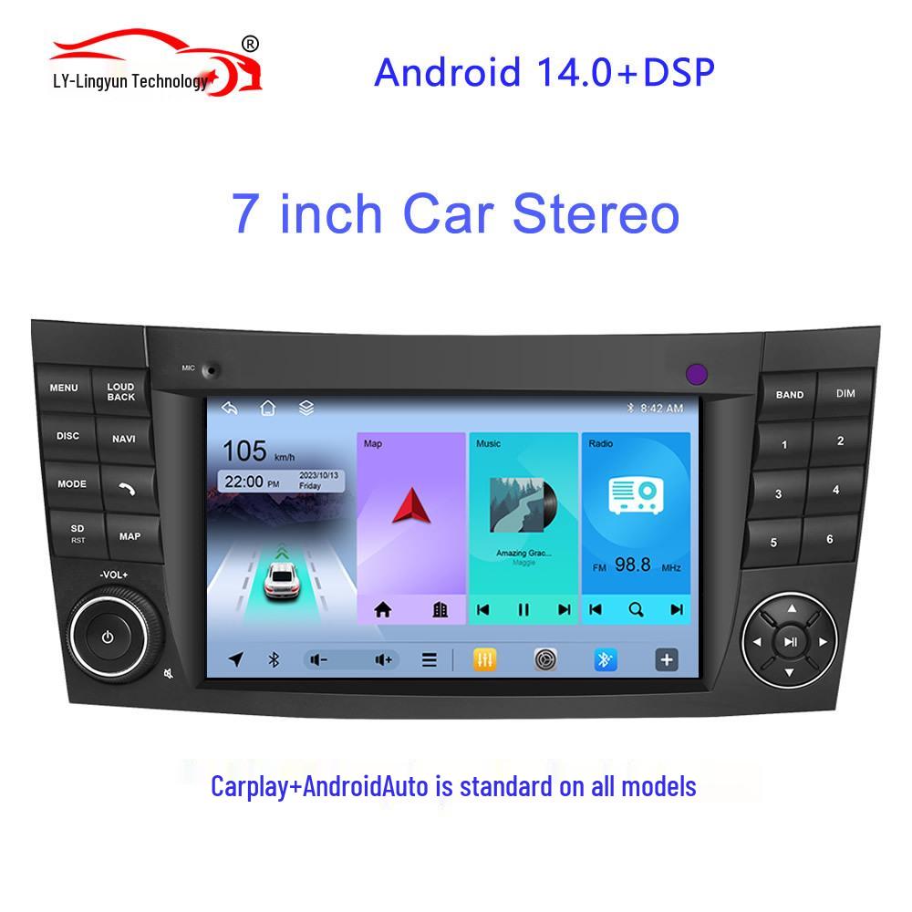 Mercedes W211 Android CarPlay GPS Navigator with Large Screen (02-09 Models)