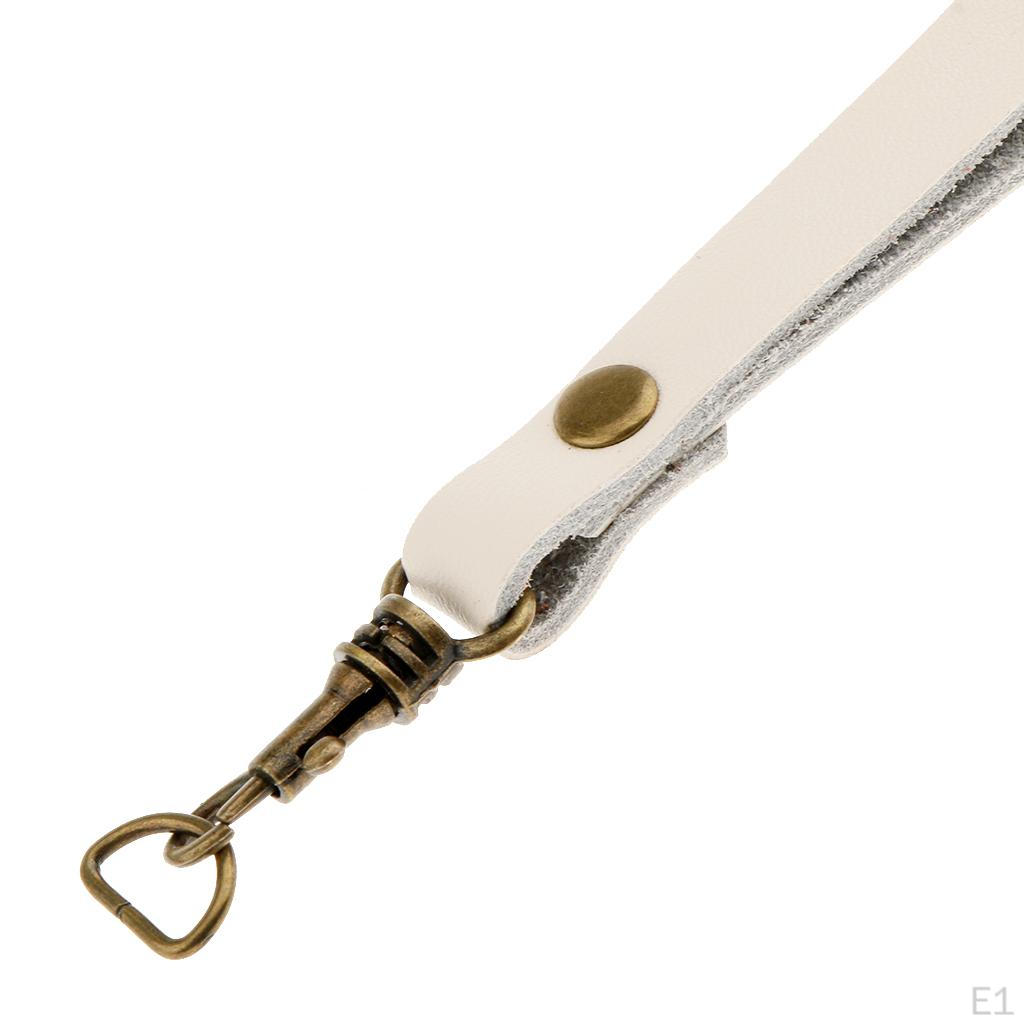 Leather Wristlet Wrist Bag Strap Replacement For Clutch Purse Handbag Wallet DIY Hardware