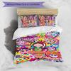 3pcs Custom Name Distroller Bedding Set Duvet Cover Closure Includes 1 Duvet Cover & 2 Pillowcases for All Seasons Bedroom Decor
