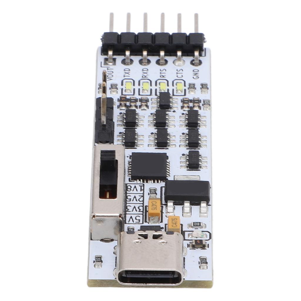 Typ-C-USB-zu-TTL-Modul RTS CTS DTR DSR DCT Mikrocontroller-Download-Konverter-Adapter mit Draht