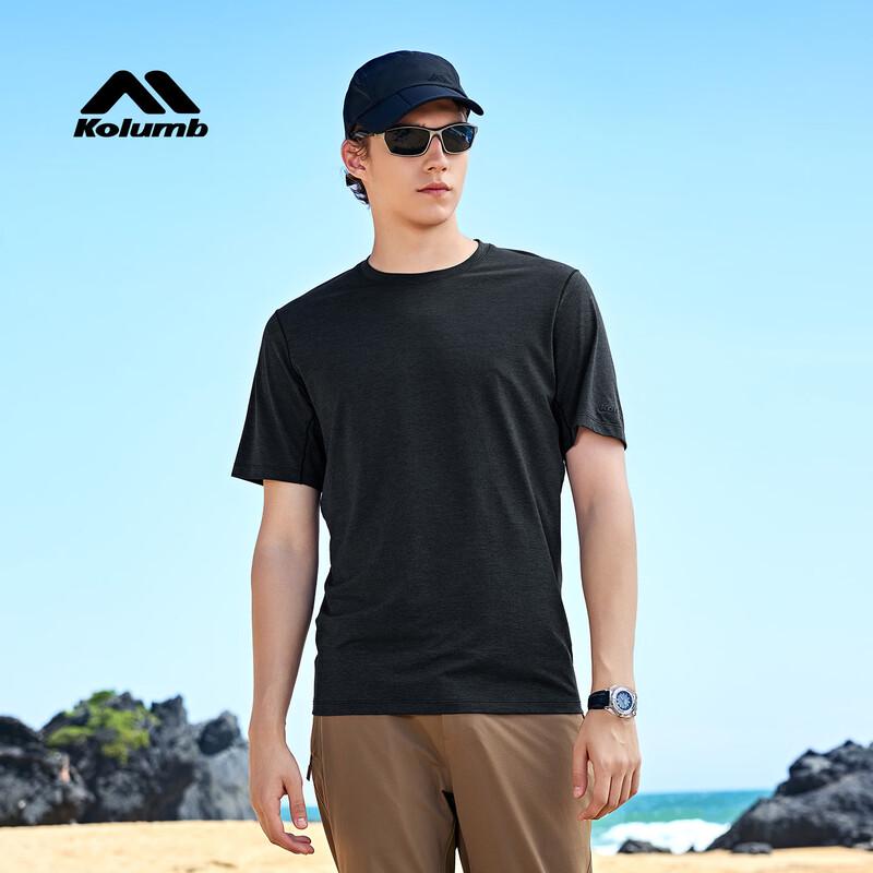 Kolumb Unisex Outdoor Quick-Dry Round Neck T-Shirt