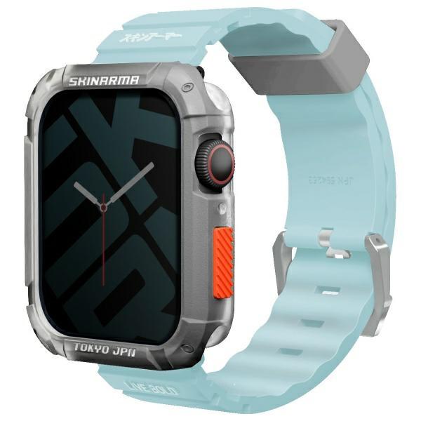 Armband für Apple Watch 45mm Skinarma Shokku Blau