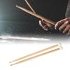 2Pcs Felt Head Drum Sticks Timpani Drumsticks Percussion Instrument Double Head Drum Hammer Drum Practice Playing Tool