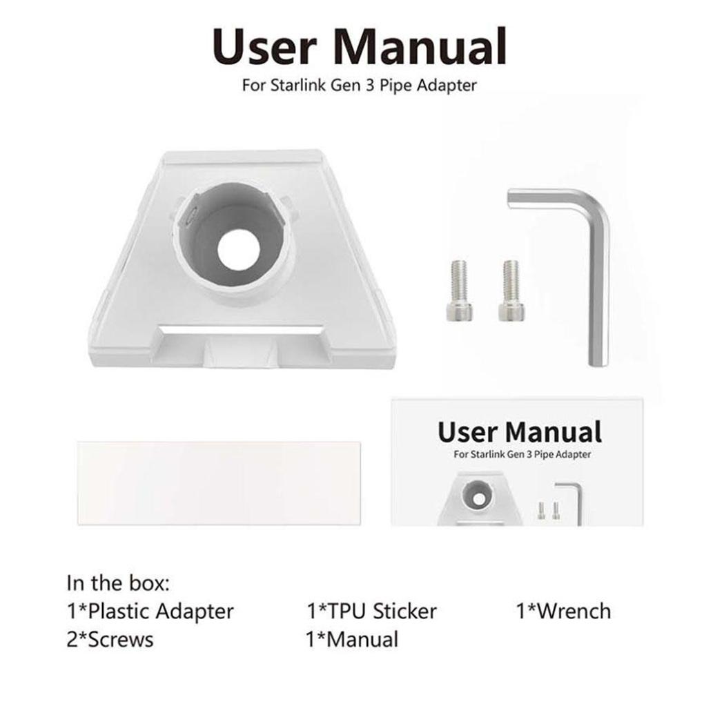 Strong Plastic Adapter For Gen 3 Extensive Satellite Bracket For 3 Adapter Adapter