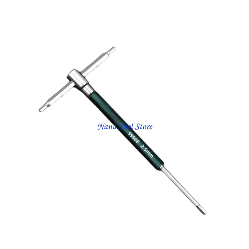 31GJ 2.5/3/4/5/6/8/10мм Отвертка Torx Т-образный шестигранный ключ Хромированный гаечный ключ