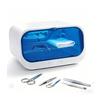 Double-layer Sterilizer for Beautician Tools, 360° Disinfection Nail Tool Cleaning Box