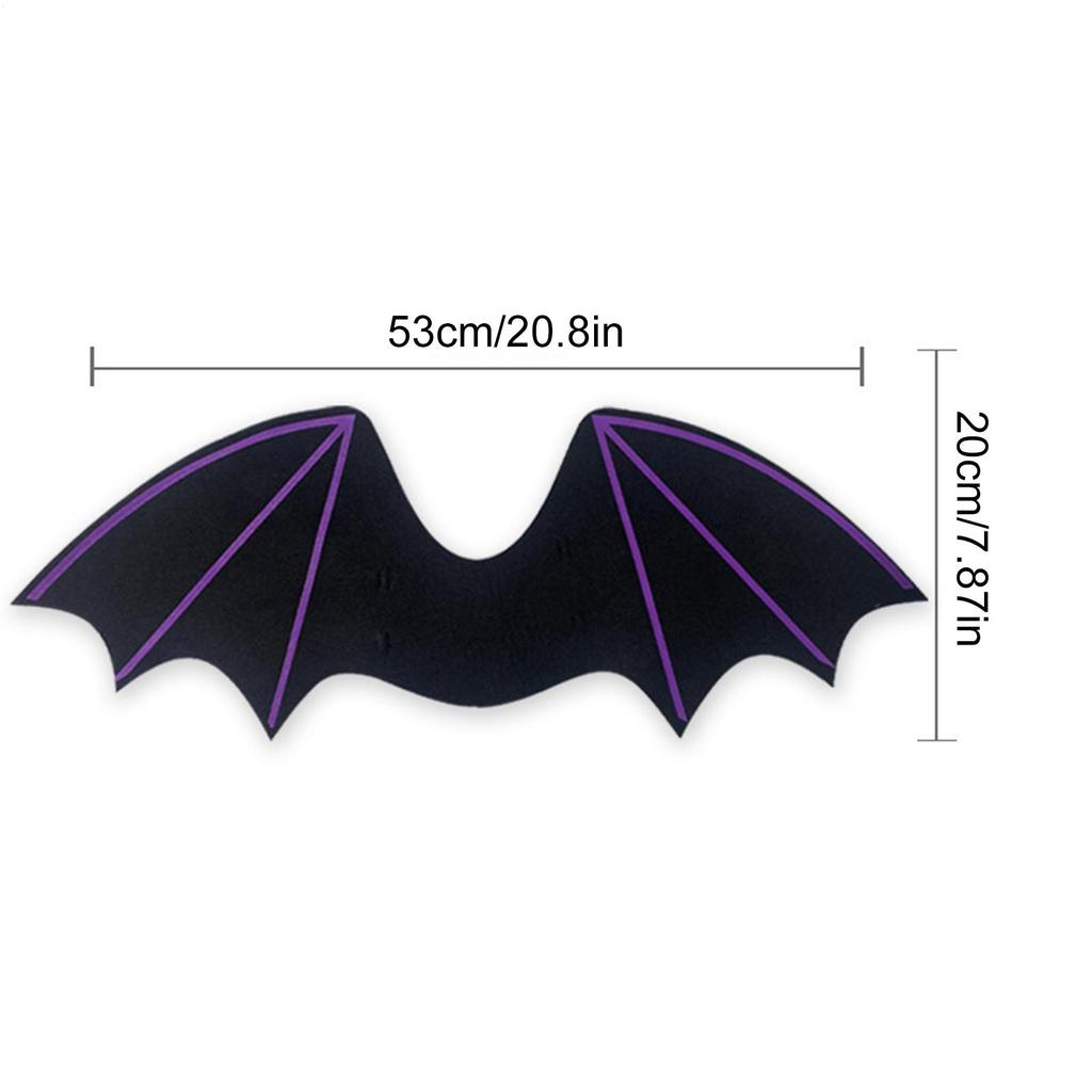 Bat Costume Kids Cosplay Clothes Wing Dress Headband Wand Tulle Skirt Costume for Halloween Party Kid Girl Masquerade Cosplay