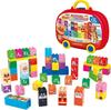BlockLabo Anpanman Hiragana Block Bag Winter Includes Original [BANDAI] (2025 Bonus Blocks)