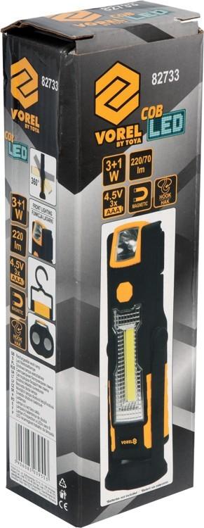WORKSHOP LAMP 3W COB LED 220LM 82733 VOREL