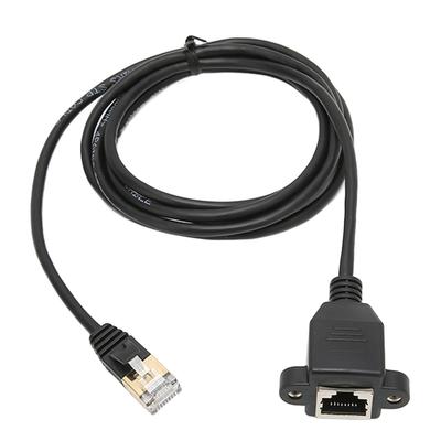 Ethernetový prodlužovací kabel 4,92 ft 3,8 mm RJ45 CAT8 OD 8P8C samec na samici Cat 8 Ethernetový kabel pro