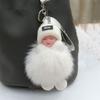 Fashion Beauty For Lady Lovely Girl Bag Pendant Plush Doll Car Key Chain Pendant