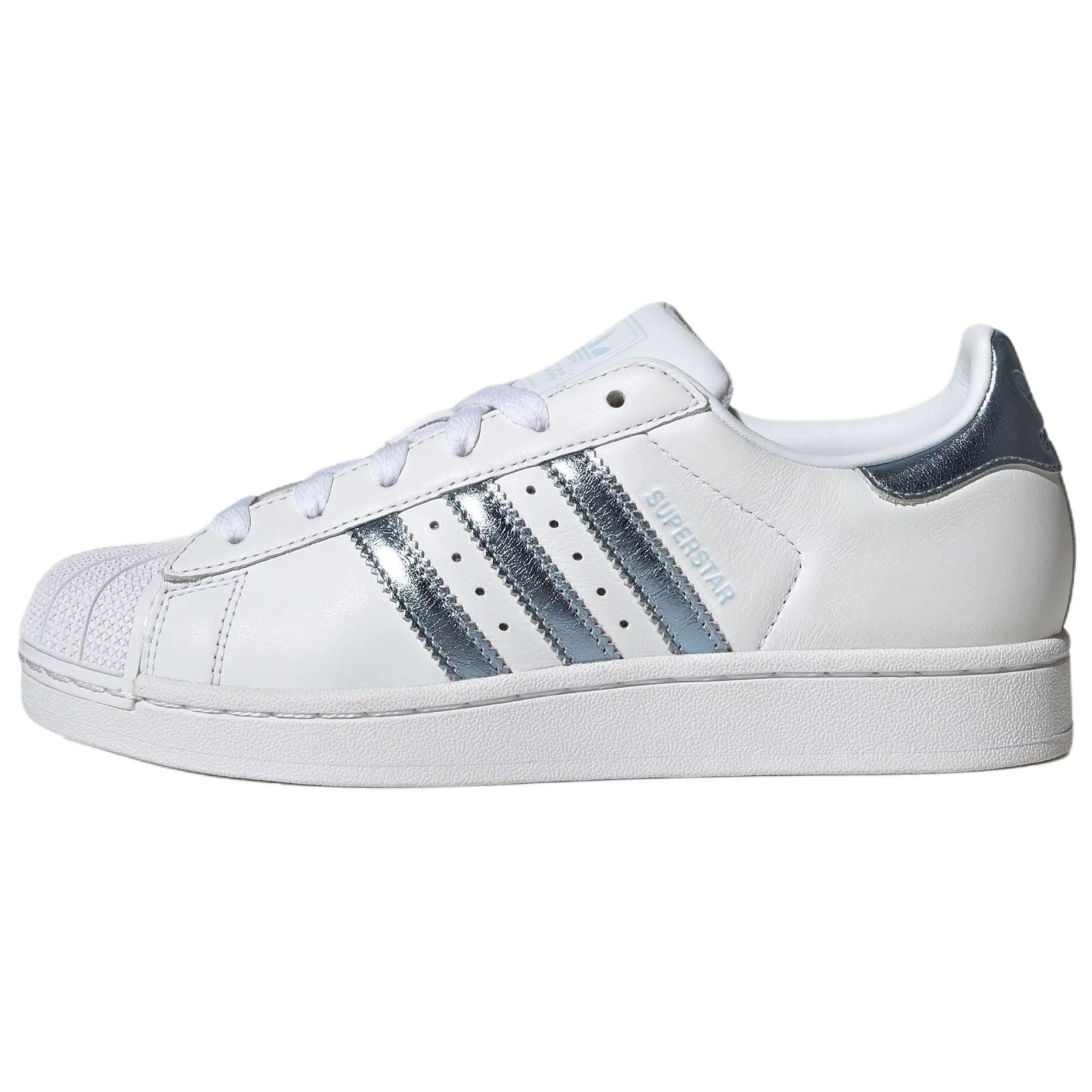 Adidas Women's White Originals Superstar 2 Classic Retro Shell Toe Skate Shoes Sneakers La7739 Cm