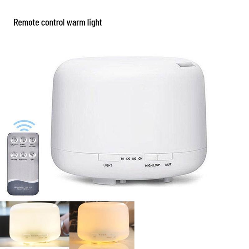 "MUJI Ultrasonic Humidifier: 500ml Aromatherapy, USB-Powered, High Fog Capacity Home Appliance"