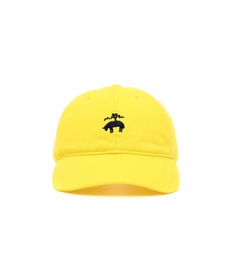 BROOKS BROTHERS [Unisex] Cotton Logo Baseball Cap (Yellow) (Bbacmm7321Ges)