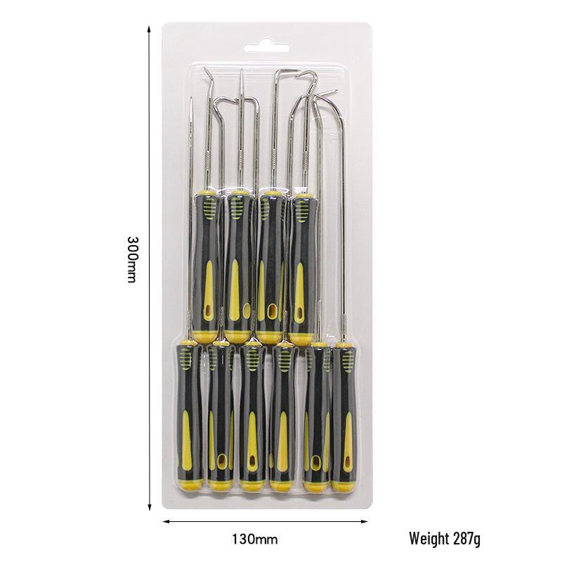 10-Piece Mini Oil Seal Hook Set for Tire and Auto Repair
