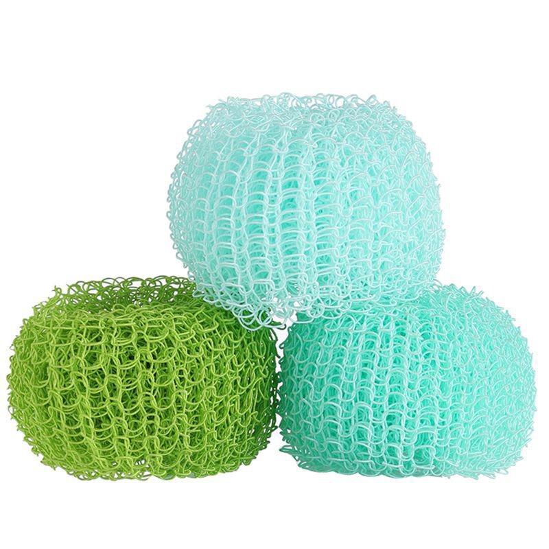 Nano Steel Wire Cactus Cleaning Brush: Kitchen, Pot, Dish, Basin Scrubbing Tool with Handle