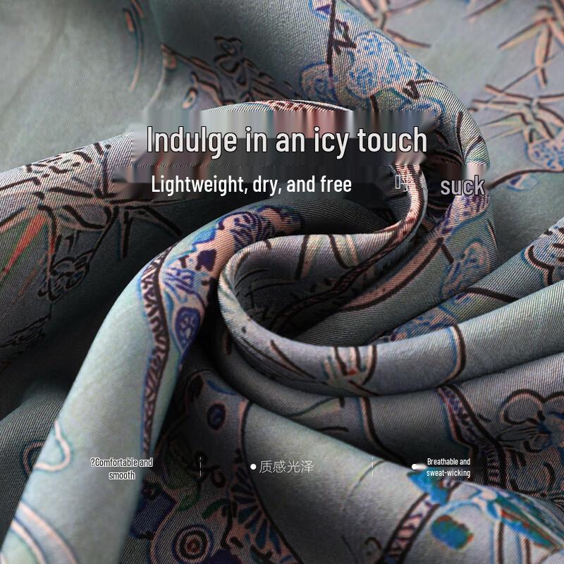 Yuzhaolin Women's Stand Collar Seven-Sleeve Casual Shirt