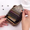 2024 Polka Dot Mini Coin Purse with Multi-Card Slots - Small Square Clutch & Card Holder