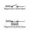 10 Stück 31B Magnetischer Türkontakt Reed-Schalter Magnetschalter Normally Open Closed NC NO Türalarm Fenstersicherheit