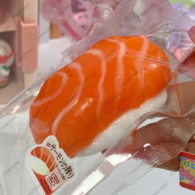 Salmon Sushi Taba Squishy Sushi Rice Ball Fidget Toy Asmr Food Squeeze Toy Anti Stress Novelty Toy For Children And Adults Gift
