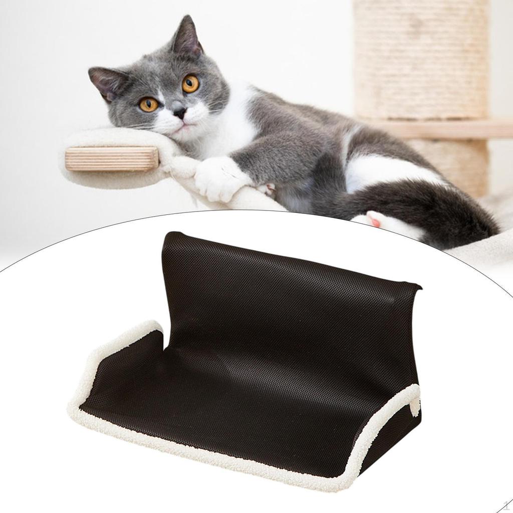 Kattenhangmat Bed Plank Ruimtebesparend Warm Hangend Zonnebadend Doek en Uitzichtraam Zitstok