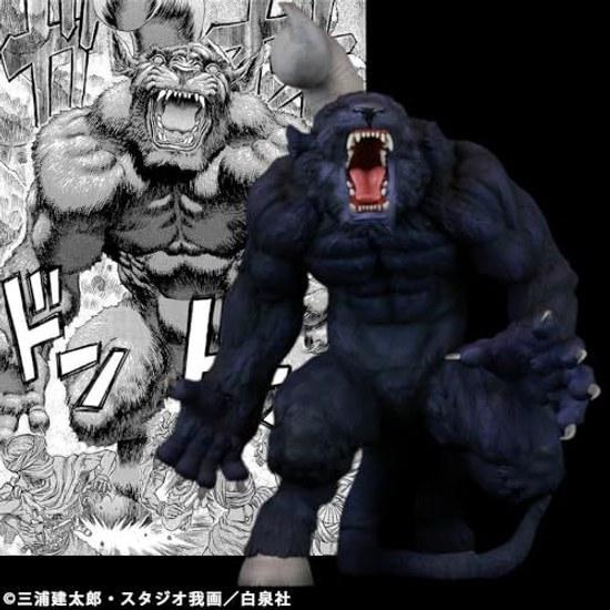 Character figure Berserk Immortal Zodd Apostle form One-horned Ver. PURPLE made soft vinyl approximately 300mm tall pre-painted finished product.