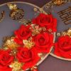 Prop Chinese Wedding Vintage Wedding Decorative Bouquet Fan Photography Ornaments Decor Craft