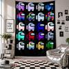 Wall TapestryAmong Us Art Hanging Cloth Decorative Background Cover for Room Decoration