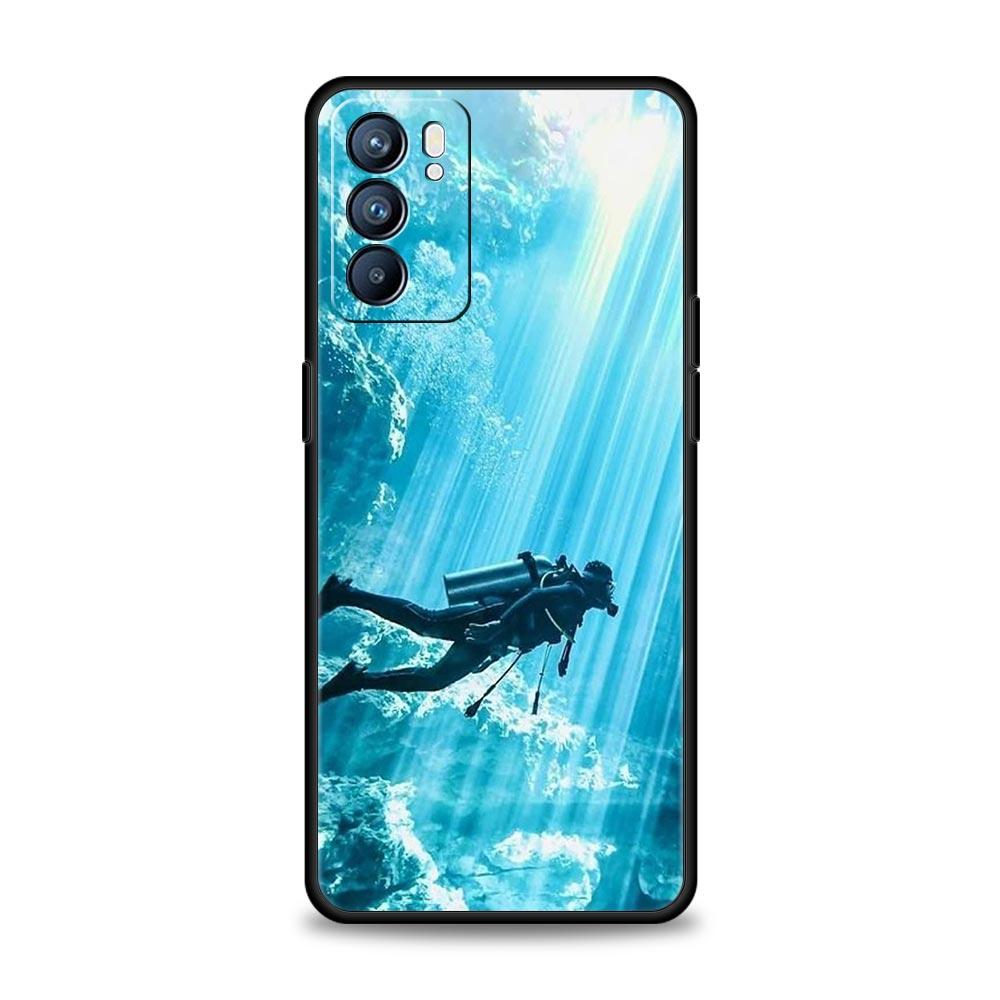 Wodoodporne etui na telefon dla nurka do Oppo Reno13 Reno12 Reno11 F Reno10 Pro A54 5G Find X5 A53 A52 A9 A17 A57 A78 4G A79 A80 A98 Pokrowiec
