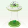Cute Pet UFO Night Light, Cartoon Ornament Lamp, USB Rechargeable Stepless Dimmable LED Light