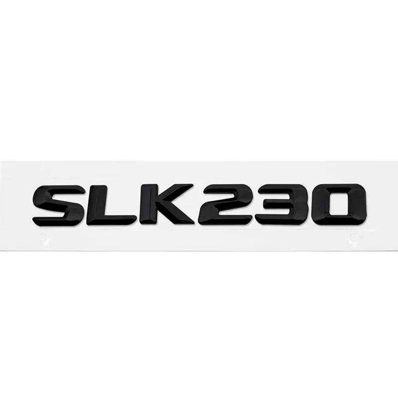 Automotive 3D Digital Alphabet Trunk Badge Decal for Mercedes Benz SLK55 SLK63 SLK200 SLK230 SLK250 SLK280 SLK300 SLK320 SLK350