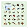 26 Pieces Solid Model Set Educational Realistic Figurine Multicolor Painted Toy for Infants,