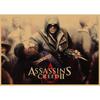 Assassin's Creed Retro Kraft Paper Wall Poster Mural 250