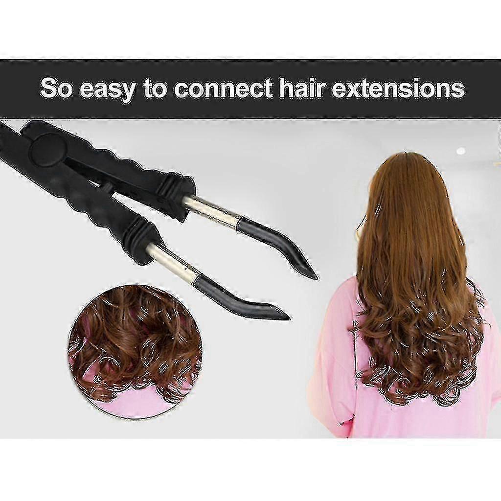 Hair Extension Tool Ptc Traceless Nano Hair Extension Heating Pliers