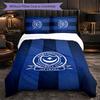 Biancheria da Letto a Tema Portsmouth FC Set 3 Pezzi Copripiumino Biancheria da Letto Decorativa Per Stanza Adolescenti Decorazione Casa