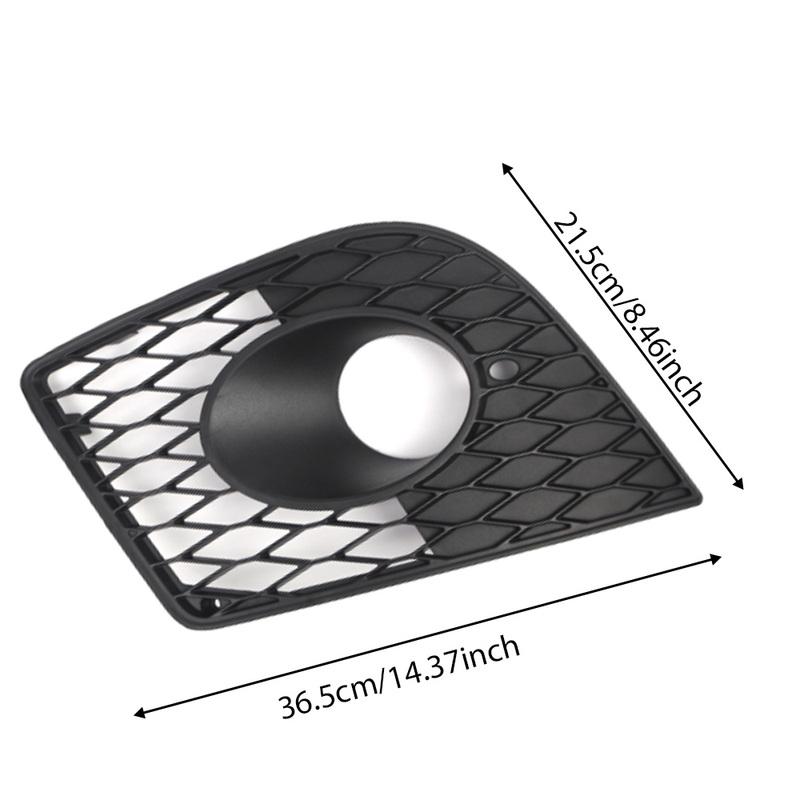 Pentru Seat Leon CUPRA 1P 2005-2011 Grilă Lampă Ceață Bara Față Plasă Fagure Capac Lampă Ceață Negru Mat