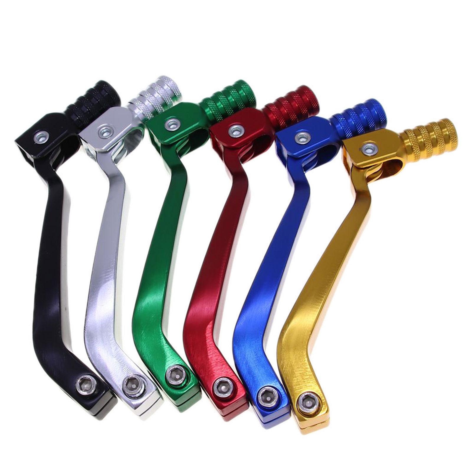 

Aluminum Gear Shifter Lever Motorcycle Gear Shifter Lever Replacement Dirt Pit Bike Modification Part Easy Installation срібний