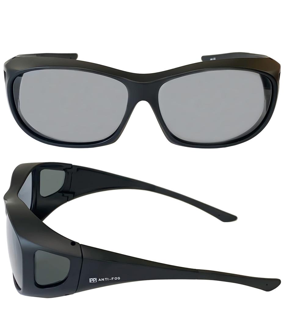 [PP] Phenol Phthalein Anti-fog Polarized Sunglasses Overglasses with Japanese-made Lenses for Men and Women, UV Protection, Can Be Worn Over