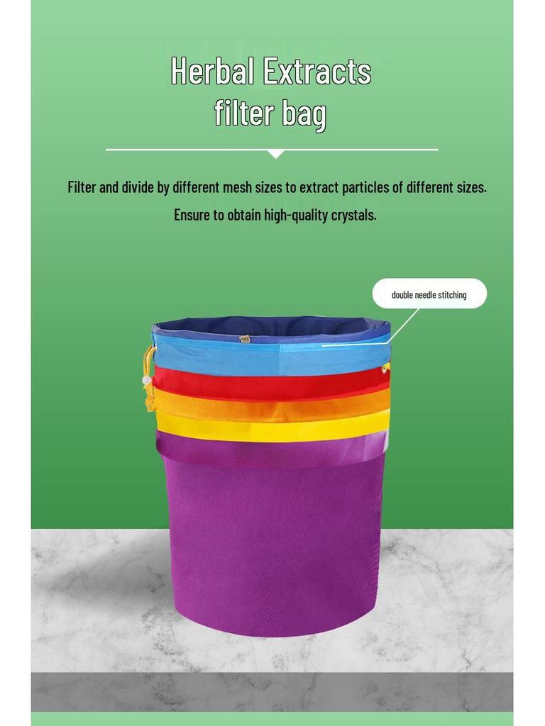 5-Gallon Filter Mesh Bag for Fruit & Chinese Medicine Extract