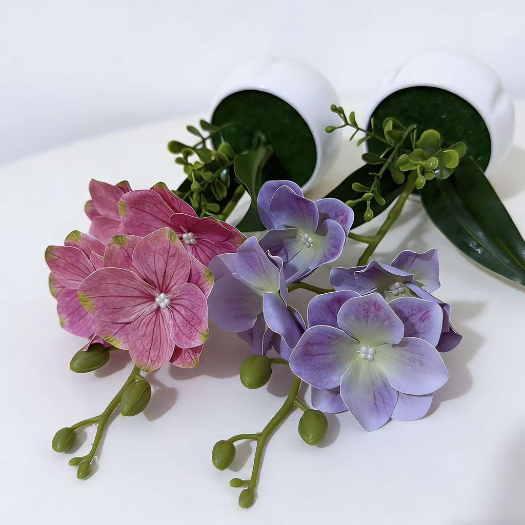 Konstgjord Magnolia i Kruka för Hem- och Kontorsdekor