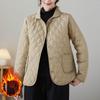Modieuze Warme Jas Herfst Winter Stijl Casual Korte Jas voor Moeders op Middelbare Leeftijd en Oudere Leeftijd