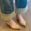 Fashion Designer 2025 Summer New Women Pointed Toe Shoes Sexy Heeled Sandals Party Brand Woman Dress Shallow Loafers Mujer Sandalias