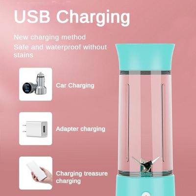 500ML USB Charging Citrus Lemon Squeezer Household Small Juice Presser 150W Mini Portable Electric Juicer