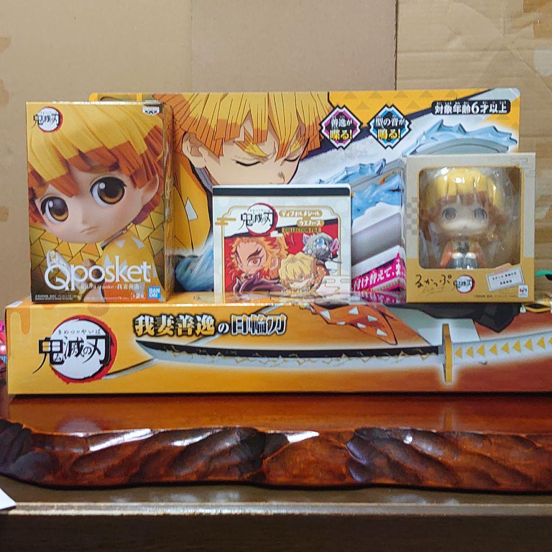 

[USED] Demon Slayer: Kimetsu no Yaiba Figure Nichirin Sword Rukappu Agatsuma Zenitsu Goods