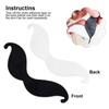 48pcs/set Self-Adhesive False Beards Sticky Prop Beard For Christmas Party Birthday